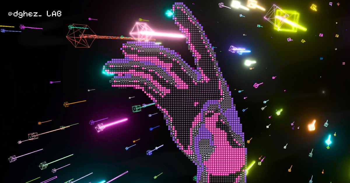 Astrodither – Audio reactive WebGL/WebGPU experiment